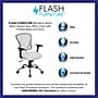 Flash Furniture Alfred Ergonomic Mesh Swivel Mid-Back Task Office Chair, White (H8369FWHT)~#|#~sp137082350_sc7