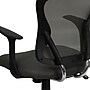 Flash Furniture Alfred Ergonomic Mesh Swivel Mid-Back Task Office Chair, Dark Gray (H8369FDKGY)~#|#~sp137082429_sc7