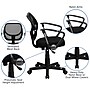 Flash Furniture Neri Ergonomic Mesh Swivel Low Back Task Office Chair, Black (WA3074BKARM)~#|#~sp137082649_sc7