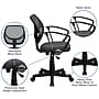 Flash Furniture Neri Ergonomic Mesh Swivel Low Back Task Office Chair, Gray (WA3074GYARM)~#|#~sp137082936_sc7