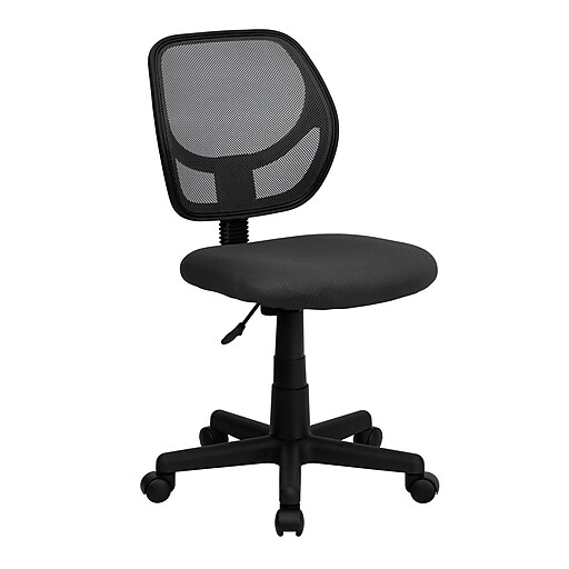 Flash Furniture Mesh Task Chair, Gray (WA-3074-GY-GG) | Staples