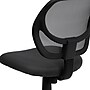 Flash Furniture Neri Armless Ergonomic Mesh Swivel Low Back Task Office Chair, Gray (WA3074GY)~#|#~sp137082959_sc7