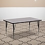 Flash Furniture Wren Rectangular Activity Table, 30" x 72", Height Adjustable, Gray (XUA3072RECGYTP)~#|#~sp137083316_sc7