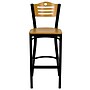 Flash Furniture Wood Restaurant Barstool, Natural (XU6H3BSLTBARNAW)~#|#~sp137083425_sc7