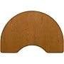 Flash Furniture Wren Kidney Activity Table, 48" x 72", Height Adjustable, Oak (XUA4872KIDOAKTP)~#|#~sp137083453_sc7
