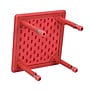 Flash Furniture Wren Square Activity Table, 24" x 24", Height Adjustable, Red (YUYCX002SQRTBRD)~#|#~sp137083565_sc7