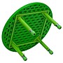 Flash Furniture Wren 33" Round Activity Table, Height Adjustable, Green (YUYCX007RDTBGN)~#|#~sp137083596_sc7