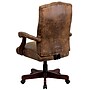 Flash Furniture Derrick Microfiber Swivel Executive Office Chair, Bomber Brown (802BRN)~#|#~sp137084381_sc7