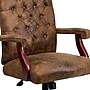 Flash Furniture Derrick Microfiber Swivel Executive Office Chair, Bomber Brown (802BRN)~#|#~sp137084383_sc7