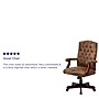 Flash Furniture Derrick Microfiber Swivel Executive Office Chair, Bomber Brown (802BRN)~#|#~sp137084495_sc7