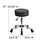 Flash Furniture Leather/Faux Leather Backless Stool, Black (BT-191-1-GG)~#|#~sp137084557_sc7