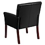 Flash Furniture Executive Leather Reception Chair, Black (BT353BKLEA)~#|#~sp137084606_sc7