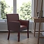 Flash Furniture Executive Leather Reception Chair, Burgundy (BT353BGLEA)~#|#~sp137084637_sc7