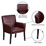 Flash Furniture Executive Leather Reception Chair, Burgundy (BT353BGLEA)~#|#~sp137084638_sc7