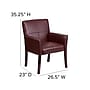 Flash Furniture Executive Leather Reception Chair, Burgundy (BT353BGLEA)~#|#~sp137084639_sc7