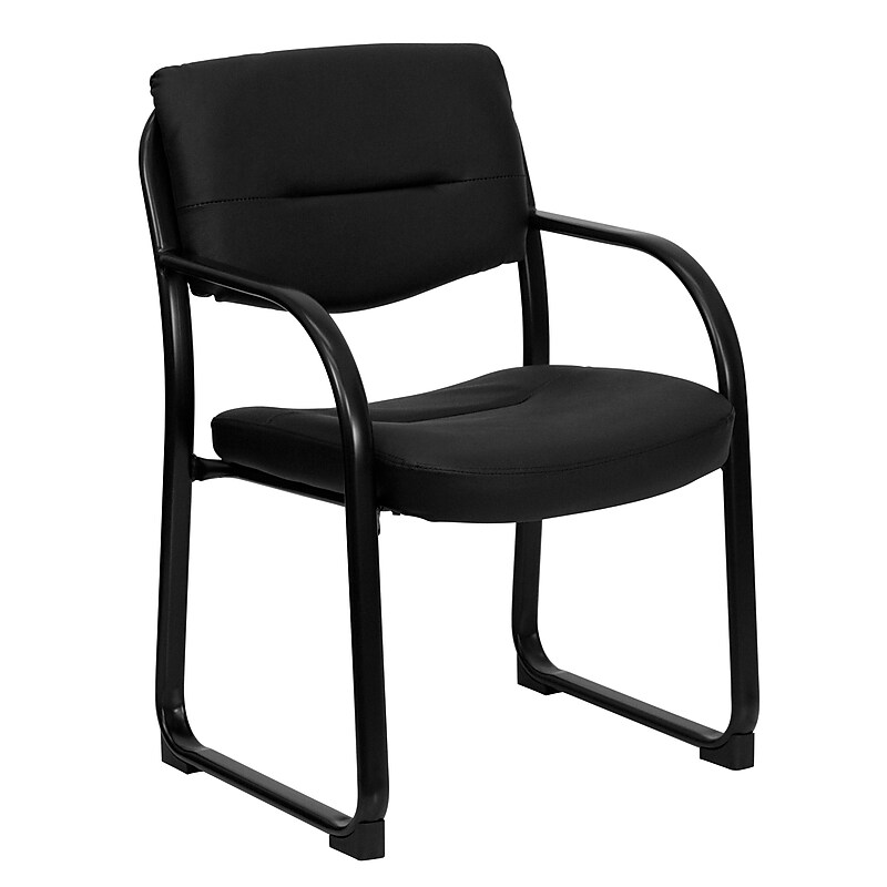 Flash Furniture LeatherSoft Executive Chair, Black (BT-510-LEA-BK-GG) image 1