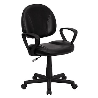 Staples Tervina Ergonomic Luxura Swivel Manager Chair Black 56904V CC