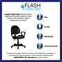 Flash Furniture Ronald Ergonomic LeatherSoft Swivel Mid-Back Task Office Chair, Black (BT688BKA)~#|#~sp137084949_sc7