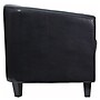 Flash Furniture Faux Leather Lounge Chair, Black (BT873BK)~#|#~sp137085005_sc7