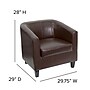 Flash Furniture Leather Guest Chair, Brown (BT873BN)~#|#~sp137085012_sc7