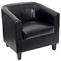 Flash Furniture Faux Leather Lounge Chair, Black (BT873BK)~#|#~sp137085059_sc7