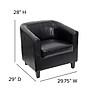 Flash Furniture Faux Leather Lounge Chair, Black (BT873BK)~#|#~sp137085067_sc7