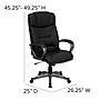 Flash Furniture Hansel Ergonomic LeatherSoft Swivel High Back Executive Office Chair, Black (BT9177BK)~#|#~sp137085098_sc7