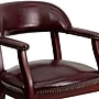 Flash Furniture Vinyl Mid Back Luxurious Conference Chair With Casters, Oxblood~#|#~sp137085179_sc7