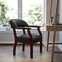Flash Furniture Leather Conference Chair, Black (BZ105LFBKLEA)~#|#~sp137085207_sc7