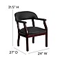Flash Furniture Leather Conference Chair, Black (BZ105LFBKLEA)~#|#~sp137085209_sc7