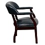 Flash Furniture Vinyl Mid Back Luxurious Conference Chair, Navy~#|#~sp137085274_sc7