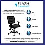 Flash Furniture Cole Ergonomic LeatherSoft Swivel Mid-Back Task Office Chair, Black (GO1574BKA)~#|#~sp137085700_sc7