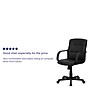 Flash Furniture Rider LeatherSoft Swivel Mid-Back Task Office Chair, Black (GO228SBKLEA)~#|#~sp137085734_sc7