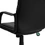 Flash Furniture Rider LeatherSoft Swivel Mid-Back Task Office Chair, Black (GO228SBKLEA)~#|#~sp137085738_sc7