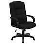 Flash Furniture Jessica Fabric Swivel High Back Executive Office Chair, Black (GO5301BBK)~#|#~sp137085739_sc7