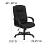 Flash Furniture Jessica Fabric Swivel High Back Executive Office Chair, Black (GO5301BBK)~#|#~sp137085749_sc7