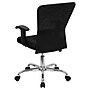 Flash Furniture Jasmine Ergonomic Mesh Swivel Mid-Back Task Office Chair, Black (GO5307B)~#|#~sp137085782_sc7