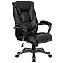 Flash Furniture Oma Ergonomic LeatherSoft Swivel High Back Executive Office Chair, Black (GO7194BBK)~#|#~sp137085816_sc7