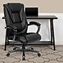 Flash Furniture Oma Ergonomic LeatherSoft Swivel High Back Executive Office Chair, Black (GO7194BBK)~#|#~sp137085818_sc7