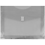 JAM Paper® Plastic Envelopes with Hook & Loop Closure, 9.75 x 13 with 2 Inch Expansion, Smoke Grey, 12/Pack (218V2SM)~#|#~sp137085830_sc7