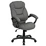 Flash Furniture Jessie Ergonomic Microfiber Swivel High Back Executive Office Chair, Gray (GO725GY)~#|#~sp137085841_sc7