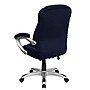 Flash Furniture Jessie Ergonomic Microfiber Swivel High Back Executive Office Chair, Navy Blue (GO725NVY)~#|#~sp137085852_sc7