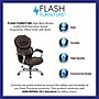 Flash Furniture Stella Ergonomic LeatherSoft Swivel High Back Executive Office Chair, Brown (GO901BN)~#|#~sp137085874_sc7