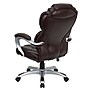 Flash Furniture Stella Ergonomic LeatherSoft Swivel High Back Executive Office Chair, Brown (GO901BN)~#|#~sp137085876_sc7