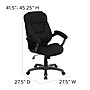 Flash Furniture Jessie Ergonomic Microfiber Swivel High Back Executive Office Chair, Black (GO725BK)~#|#~sp137085954_sc7