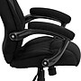 Flash Furniture Jessie Ergonomic Microfiber Swivel High Back Executive Office Chair, Black (GO725BK)~#|#~sp137085956_sc7