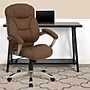 Flash Furniture Jessie Ergonomic Microfiber Swivel High Back Executive Office Chair, Brown (GO725BN)~#|#~sp137085959_sc7
