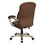 Flash Furniture Jessie Ergonomic Microfiber Swivel High Back Executive Office Chair, Brown (GO725BN)~#|#~sp137085964_sc7