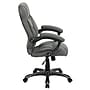 Flash Furniture Jessie Ergonomic Microfiber Swivel High Back Executive Office Chair, Gray (GO725GY)~#|#~sp137085985_sc7