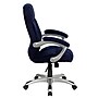 Flash Furniture Jessie Ergonomic Microfiber Swivel High Back Executive Office Chair, Navy Blue (GO725NVY)~#|#~sp137085990_sc7